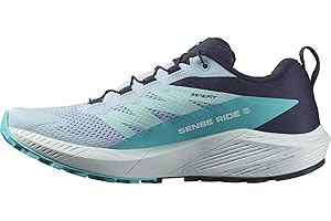 Salomon Sense Ride 4 Chaussures de Trail Running pour Femme, Foulée réactive, Maintien et protection, Adhérence tout-terrain