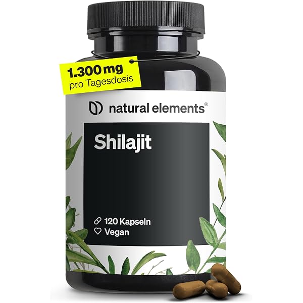 Natural Elements Bio-Ashwagandha Kapseln – KSM-66® Extrakt, 5% Withanoloide, Vegan & Laborgeprüft (180 Kapseln)