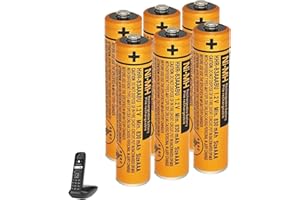 MILKLILY Batterie Ricaricabili AAA 830mah 1,2v per Cordless Gigaset, HHR-70AAAB NI-MH Pile Ricaricabili AAA 830 mah per Panosonic Telefoni Cordless - confezione da 6
