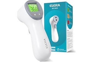 ELERA Forehead Thermometer for Adults and Baby – Infrared Smart Distance Sensing Head Thermometer with Silent Mode, Fever Indicator, Dual Mode