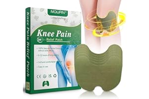 MQUPIN Patch Chauffant 24 Pcs,Patch Anti Douleur,Patch de soulagement de la Douleur au Genou, Idéal Pour Douleurs au Cou, Nuque, Epaules, Articulations, Courbatures (Pack 0f 24)