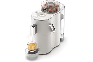 CAFE ROYAL SWITZERLAND PROFESSIONAL Machine à Café CoffeeB Globe Blanc 1.3L - Compatible Boules de Café 100% Compostables, Écologique, Programmable, Design