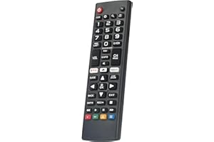 Q-CLICK Universal LG TV Remote Control Replacement for LG Smart TV’s (with Netflix & Amazon Buttons) - Works Straight Away, No Setup Required - AKB75095308 - Universal TV Remote Control