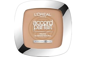 L'Oreal Paris Make-up Designe True Match Base de maquillaje en polvo prensado y ligero acabado mate, Dorado (5.D/5.W), 57 g (Paquete de 1)