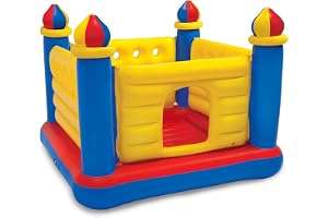 Intex 48259NP Jump-O-Lene Castle Bouncer Uppblåsbart Hoppslott, 175 x 175 x 135 cm