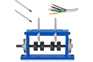 Machine de dénudage de fil Mxmoonant pour câble φ1-25mm, outil de dénudage de fil, perceuse connectable, avec 2 lame de rechange pour le recyclage de la ferraille de cuivre (2 couteaux)