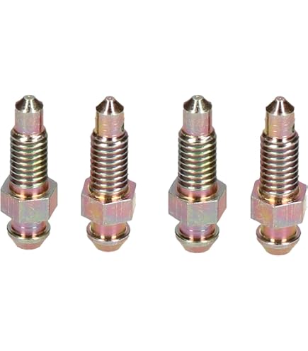 Entlüftungsschlauch Bremse 10x Quick Brake Bremssattel-Entlüfterschrauben M10x1x36mm SW11 – Ersatz Für Viele Modelle 10 Stück Bremse Entlüfterschrauben