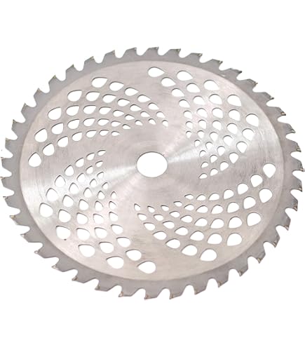 Qiilu Disque De Débroussailleuse Débroussailleuse Lame De Scie Disque