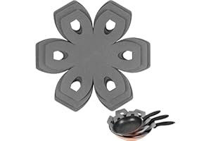 BYKITCHEN Pan Protectors for Stacking, Gray Saucepan Protectors, 6PCS and 3 Different Sizes, Pan Separators in Kitchen Cupboard