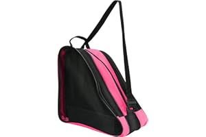 LINGSFIRE Roller Skate Bag, Breathable Ice-Skating Bag Shoulder and Top Handle Oxford Cloth Skating Bag for Women Men and Adults Roller Skate Accessories