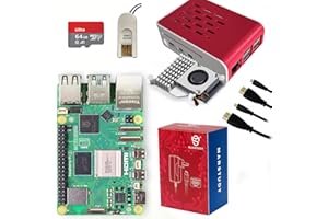 ‎MARSTUDY Raspberry Pi 5 Starter-Kit(64 GB Edition) / Raspberry-Pi 5B (8GB RAM) /Raspberry-Pi-OS(64-Bit) vorinstalliert