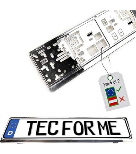 Chrome Achterbumper Kentekenplaat Surround Sierlijst Vervanging voor Base R60 2010-2016, OE Nummer 51129804577