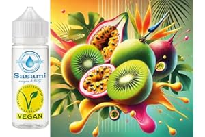 Kiwi passion fruit guava aroma concentrato - vegano - Sasami - 10ml