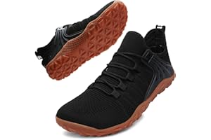 ELAPHURUS Hommes Barefoot Chaussures Pieds Nus Minimalistes Marche Légère Large Sneakers