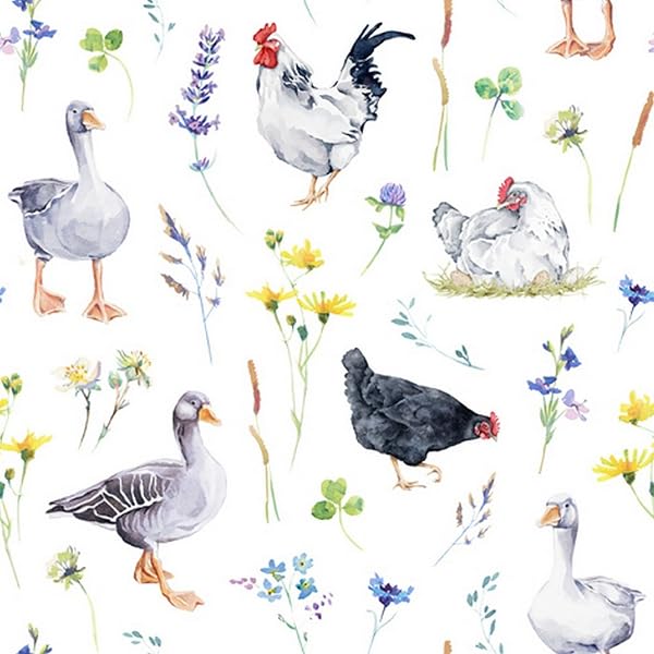 20 Tropische Papierservietten – Frucht-Design, 33x33 Cm, Für Sommerpartys Und Deko