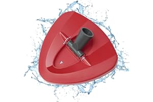 XIANGBIN Base per mocio rotante rossa compatibile con Vileda Turbo Spin 2 in 1 di ricambio per mocio per serbatoio, EasyWring&Cleaning Mop - Accessori per mocio in plastica