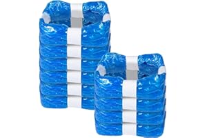 Carehabi 10 Stück Windeleimer Nachfüllkassetten Windeleimer Nachfüllfolie Nachfüllkassetten Windelmülleimer Kompatibel mit Angelcare, Tommee Tippee, Litter Locker, Spross