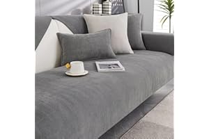 ‎BOHRENCL BohrenCL Sofa Überzug, Chenille Sofabezug, Sofa Überwurf, Sofadecke rutschfest, Sofa überwurfdecke, Sofaschutz Katze Hund, Sofa Schutzdecke, Sofadecken Für Sitzfläche, Couchbezug, SOFE Cover