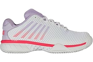 K-Swiss Femme Hypercourt Express 2 Chaussures de Tennis, Blanc Orchdptl Nblz, 39.5 EU