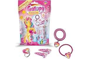 CRAZE Surprise Bag Galupy Unicorn, Bolsa Sorpresa para niñas con 4 Regalos aleatorios, Accesorios de Galupy Unicorns, Bolsas de Regalos