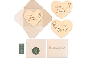 ‎MIKITO Mikito Schwangerschaft verkünden Herzen (Tante und Onkle)