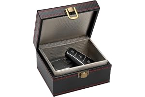 TNSLAND Keyless Go skydd bilnyckelslåda – anti-stöld signalblockering faraday box för nyckel – RFID-blockerare (11,5 x 9 x 6