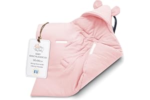 TOTSY BABY Sacco ovetto coperta mussola 90x90 cm - copertina per passeggino bebe per seggiolino auto bambino o swaddle neonato 0-6 mesi universale e lavabile