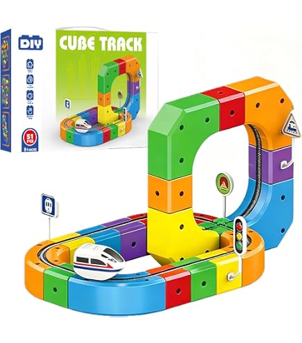 Enfants éducation bricolage électrique train jouets avec lumière - Chine Jouets