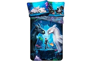 How to train your dragon - Funda nórdica de algodón Simple - European Size