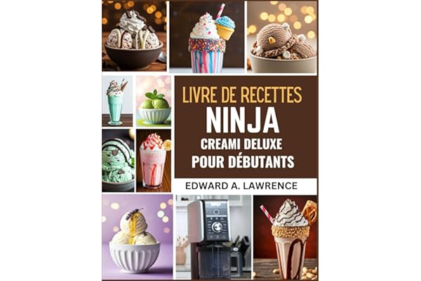 livre de recettes ninja creami deluxe pour débutants