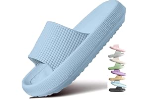 VEXITO Orthoslipper Original Bergxperten Cozy Slides Unisex Wolkenschuhe Pillow Slippers mit dicker weicher rutschfester Sohle Gr. 36-47