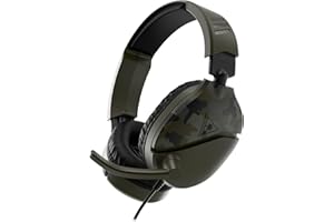 Turtle Beach Auriculares para juegos Recon 70 Camo Green para Xbox Series X|S, Xbox One, PS5, PS4, Nintendo Switch y PC