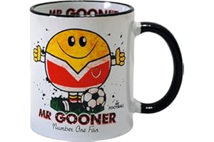 MR GIFT Arsenal Mug Cup Gift Present Merchandise idea for Supporter Fan Christmas Birthday Xmas