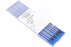 STUBOTAR WIG Wolfram Elektrode WP20 grün 1, 6 x 150 mm 10x Wolframnadeln für WIG Schweißen