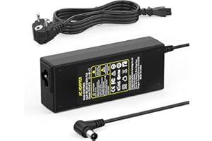 VUOHOEG Caricatore Sony Bravia TV 19.5V Alimentatore per Sony Bravia KDL-24 KDL-32 KDL-40 KDL-42 KDL-48 KDL W600B W650A W700B W800B KDL32W700B KDL48W600B 90W Vaio PCG VGN VGP Caricabatterie Adattatore