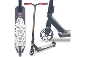 WeLLIFE Patinete Freestyle Viper RGX - Patinete Freestyle Profesional, Manillar HIC System, Ruedas PU 110mm y Llantas de Aluminio, Rodamientos Abec9, Patinete Acrobático para Adultos y Niños