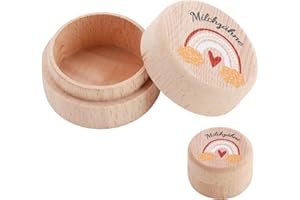 CAIHINIER Boîte à dents de lait, boîte à dents de lait, boîte à dents de lait, boîte à dents de lait, boîte à dents de lait, boîte à dents de lait, cadeau de fée des dents, boîte à dents de lait pour