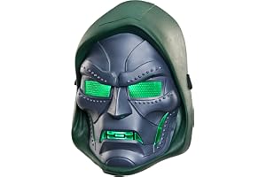 Marvel Studios Avengers: Doomsday Doctor Doom Power Surge FX-mask, elektronisk rollspelsleksak, mask till superhjältedräkt och superhjälteleksaker för barn, från 5 år