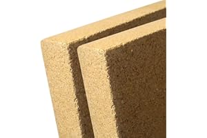 ARZER V1-30-2x - Vermiculite Platte - Schamotte Ersatz für Kaminöfen - Stärke: 30 mm - Maße: 400 x 300 mm - 2 Stück