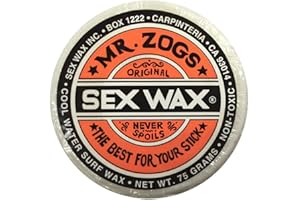 Mr Zogs Original Mr. Zogs Original Sexwax - Cool Water Temperature Coconut Scented White - Coconut Scented by Sex Wax