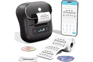 Phomemo Label Maker - M220 Label Printer,Thermal Bluetooth Label Maker Machine,Portable Sticker Label Machine for Home, Office,School, Small Business - Compatible with IOS, Android