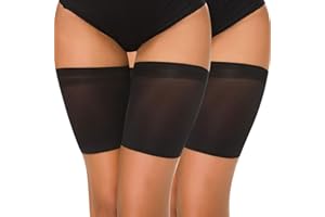 Niwicee Fasce Antisfregamento Cosce Fascia Elastica Per Coscia,Anti Sfregamento Bande,Elastiche Contro Sfregamento Dell'interno Coscia,Silicone Antiscivolobande Anti Sfregamento Lisce