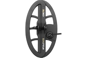 Coiltek Bobina Nox 10 x 5 per Metal Detector Minelab Equinox 600 800 Piastra Alte prestazioni