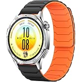 Rongep [Magnex Loop] Huawei ile Uyumlu 22mm Kordon GT7/GT7 Pro/GT6/6 Pro/Runner 2/GT5/5 Pro/GT4/GT3 46mm i&ccedil;in 1.Sınıf Silikon