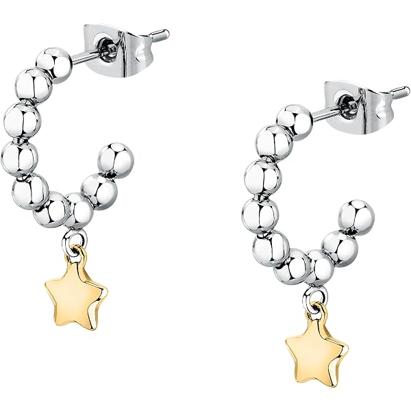 Morellato Orecchini Da Donna In Acciaio Inossidabile – Modello SRH07 – Eleganti E Ipoallergenici, Perfetti Per Ogni Occasione