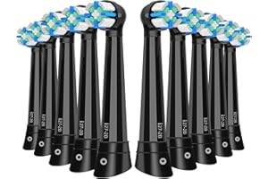 LOKOBATII 10er IO Aufsteckbürsten Kompatibel mit Oral B IO 2/3N/3/4/5/6/7/8/9/10 Series Zahnbürste Elektrische, IO Zahnbürste Aufsätze Kompatibel mit Oral B IO Für saubere Zähne und Schutz des Zahnfleisches