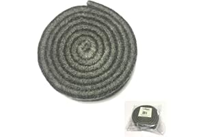 Alevar Cancellino in Feltro Rotondo per Lavagna a Gesso, Diametro 9 cm, 1, Colore Nero/Ardesia