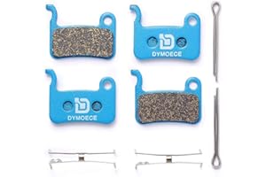 DYMOECE 2 Paires de Plaquettes de Frein à Disque pour Vélo Compatibles avec Les Freins à Disque Shimano Deore XT XTR LX SLX Hone Alfine Saint