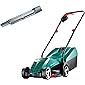 Bosch Rasenmäher ARM 32, 31 l Grasfangkorb, Karton (1200 Watt, 32 cm Schnittbreite, 20-60 mm Schnitthöhe) & Ersatzmesser…
