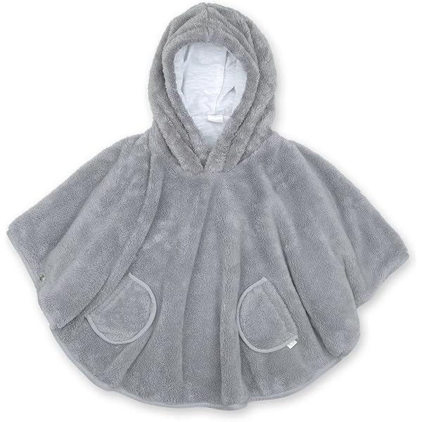 Poncho Bébé à Capuche Avec Motif Animal | Cape D'hiver Douce Et Chaude, Coupe-vent, Pour 0-3 Ans (120 Cm)